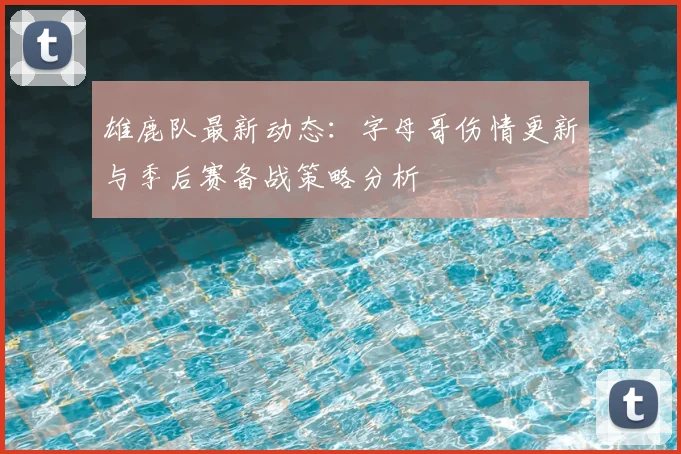 雄鹿队最新动态：字母哥伤情更新与季后赛备战策略分析